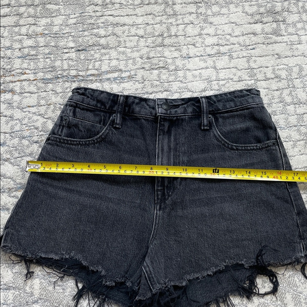 Alexander Wang Black Jean Shorts - Picture 11 of 11